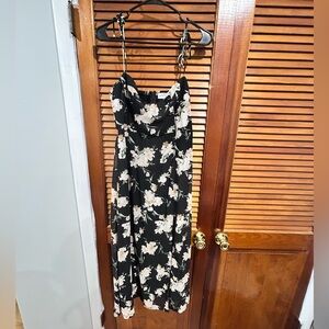Petal & Pup Black Floral Dress